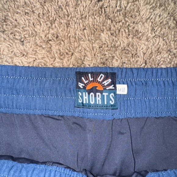 Faherty Australia Drawstring All Day Shorts (8" Inseam) In Navy Men’s - Picture 2 of 8